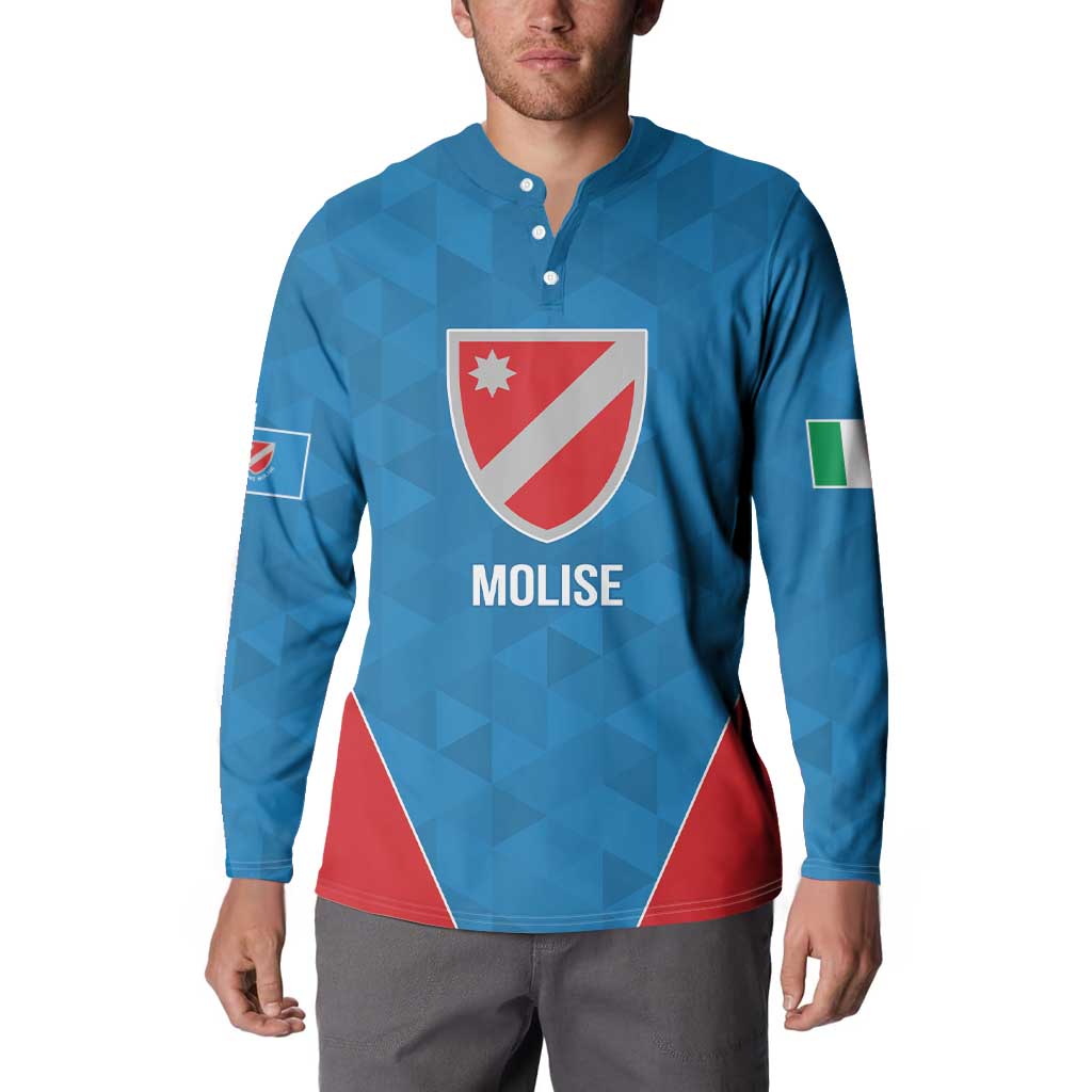 Personalized Italy Molise Button Sweatshirt Inspiration Flags Style