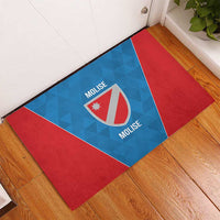 Personalized Italy Molise Rubber Doormat Inspiration Flags Style
