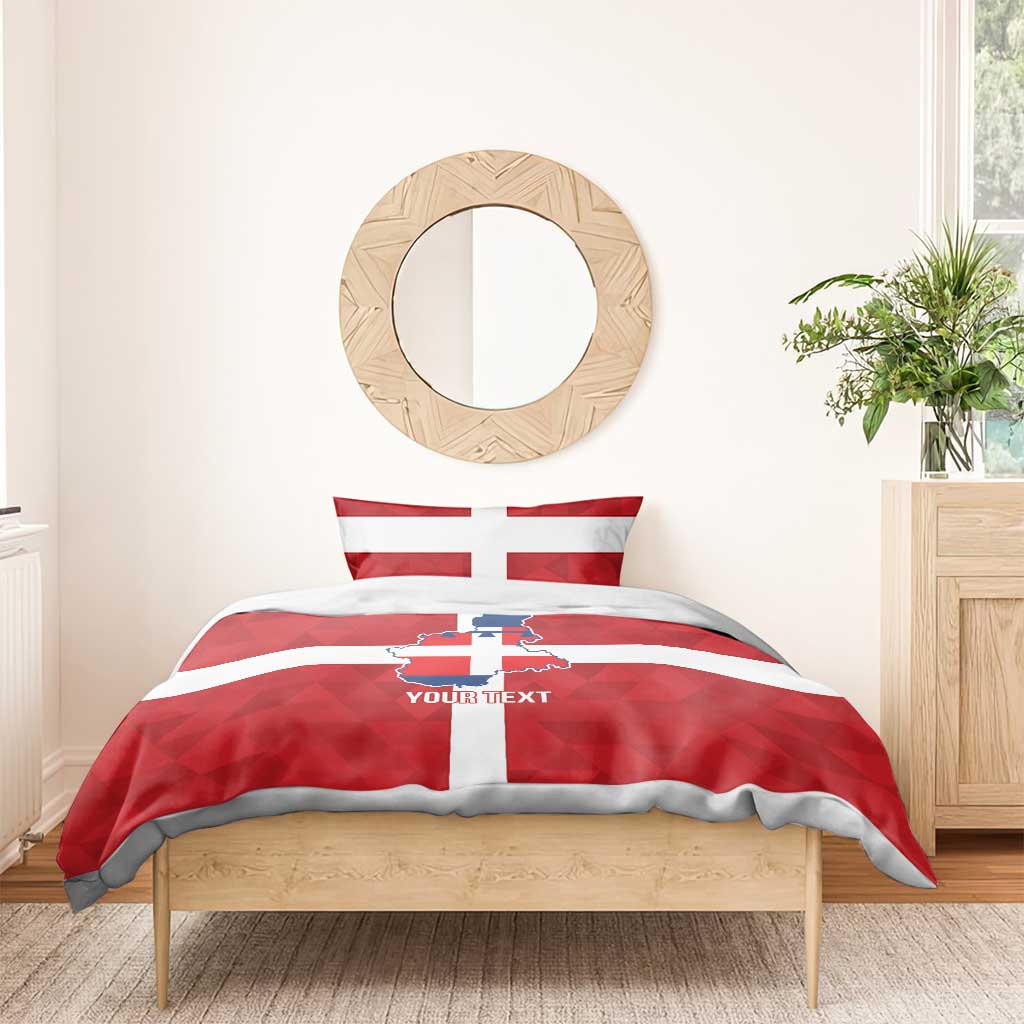 Personalized Italy Piedmont Bedding Set Inspiration Flags Style