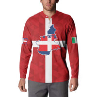 Personalized Italy Piedmont Button Sweatshirt Inspiration Flags Style