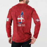 Personalized Italy Piedmont Button Sweatshirt Inspiration Flags Style
