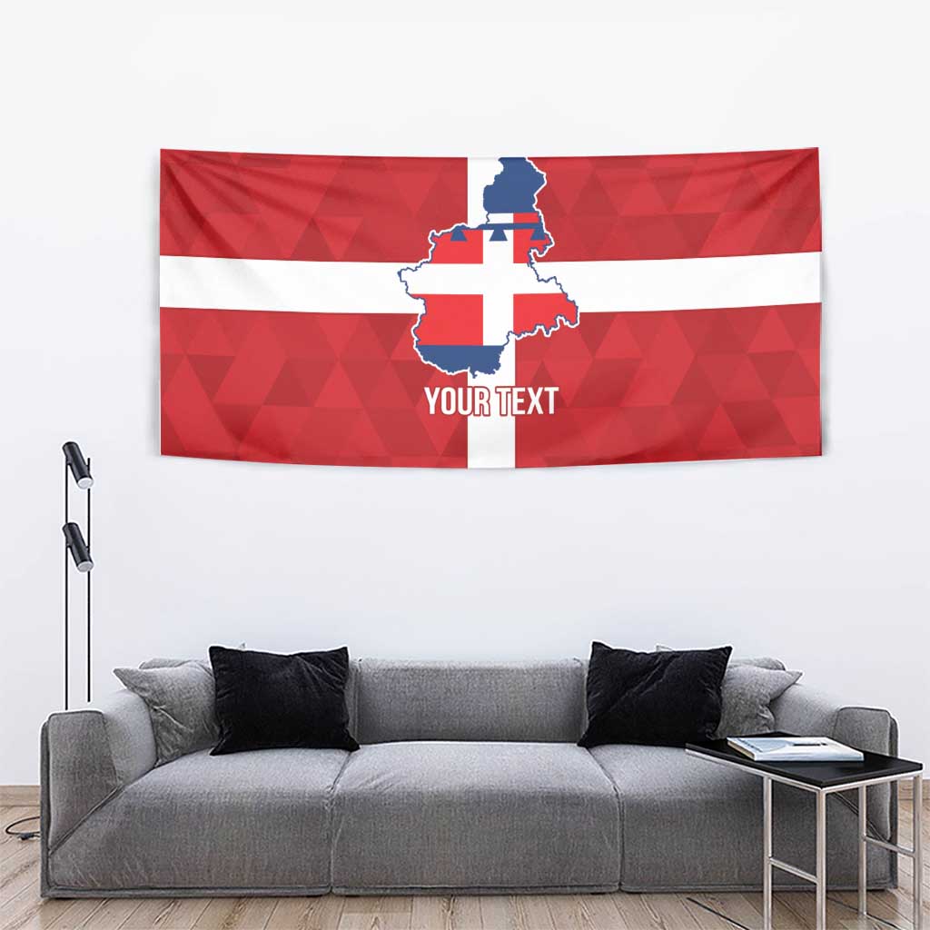 Personalized Italy Piedmont Tapestry Inspiration Flags Style