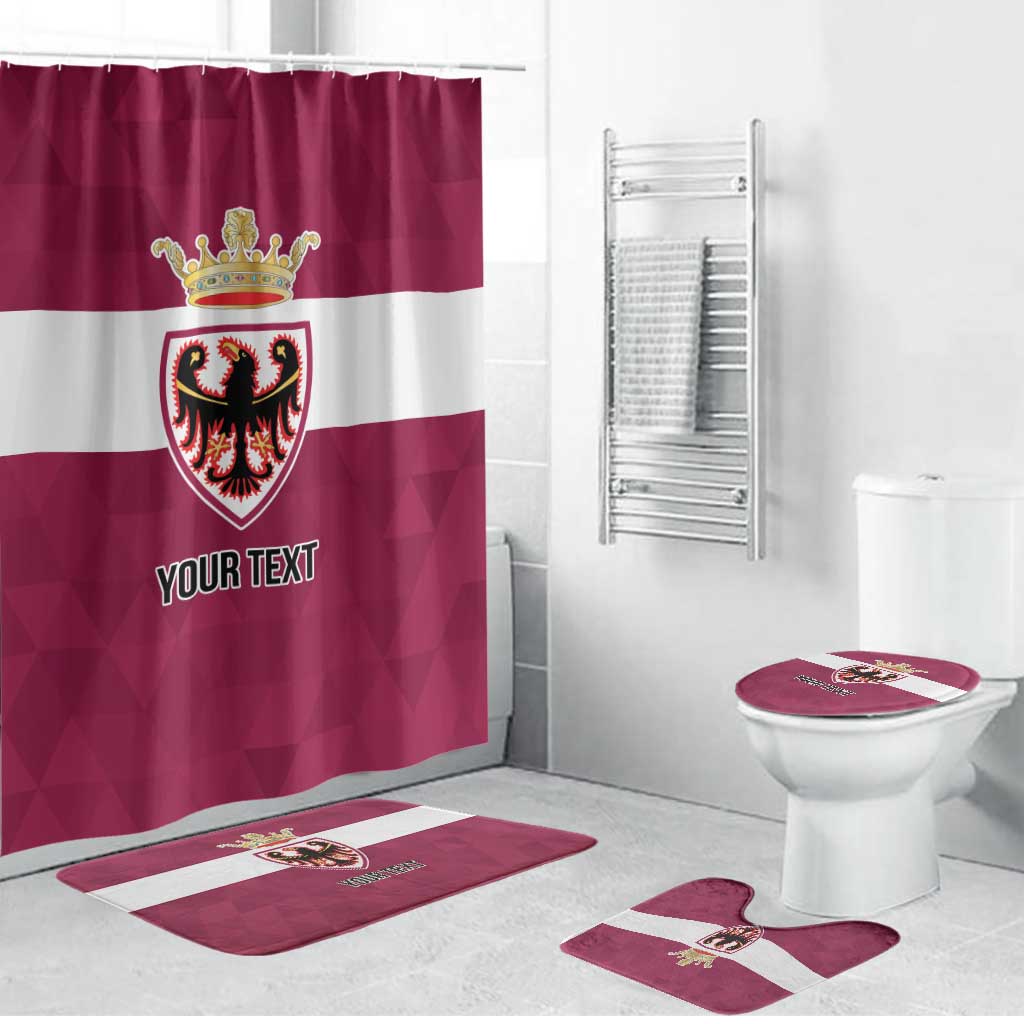 Personalized Italy Provincia Autonoma di Trento Bathroom Set Inspiration Flags Style - Wonder Print Shop