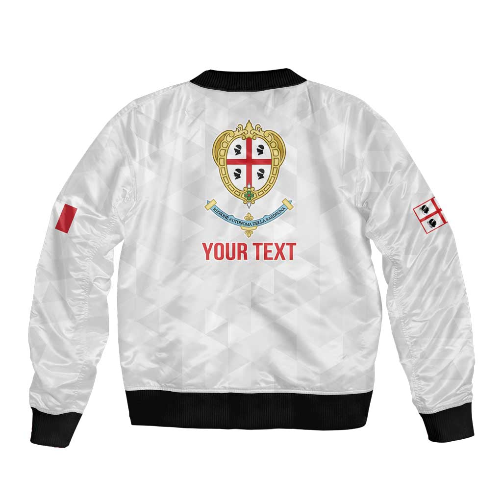 Personalized Italy Sardinia Bomber Jacket Inspiration Flags Style