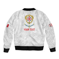 Personalized Italy Sardinia Bomber Jacket Inspiration Flags Style