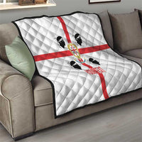 Personalized Italy Sardinia Quilt Inspiration Flags Style