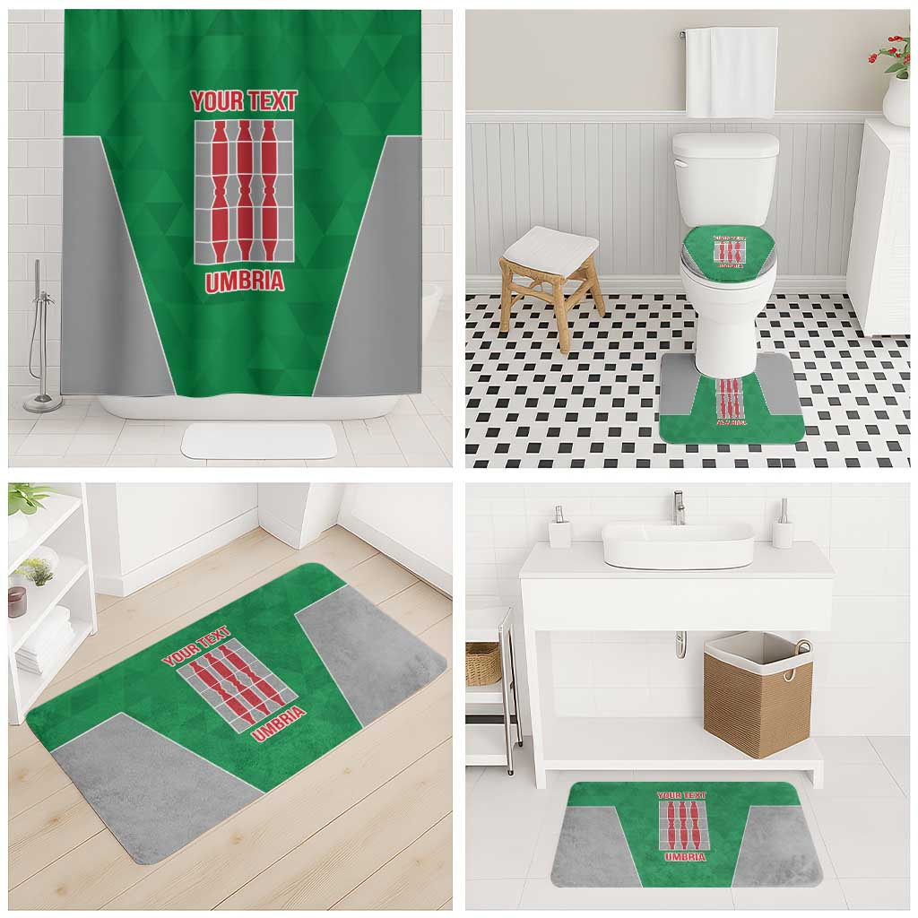 Personalized Italy Umbria Bathroom Set Inspiration Flags Style - Wonder Print Shop
