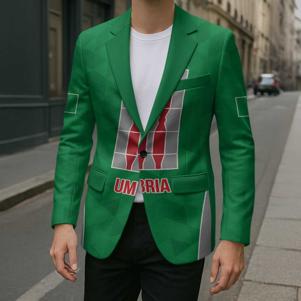 Personalized Italy Umbria Blazer Inspiration Flags Style - Wonder Print Shop