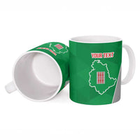 Personalized Italy Umbria Ceramic Mug Inspiration Flags Style - Wonder Print Shop