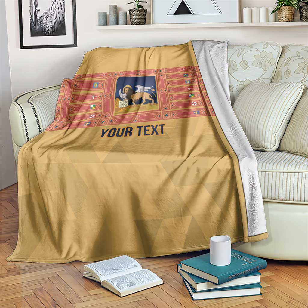 Personalized Italy Veneto Blanket Inspiration Flags Style