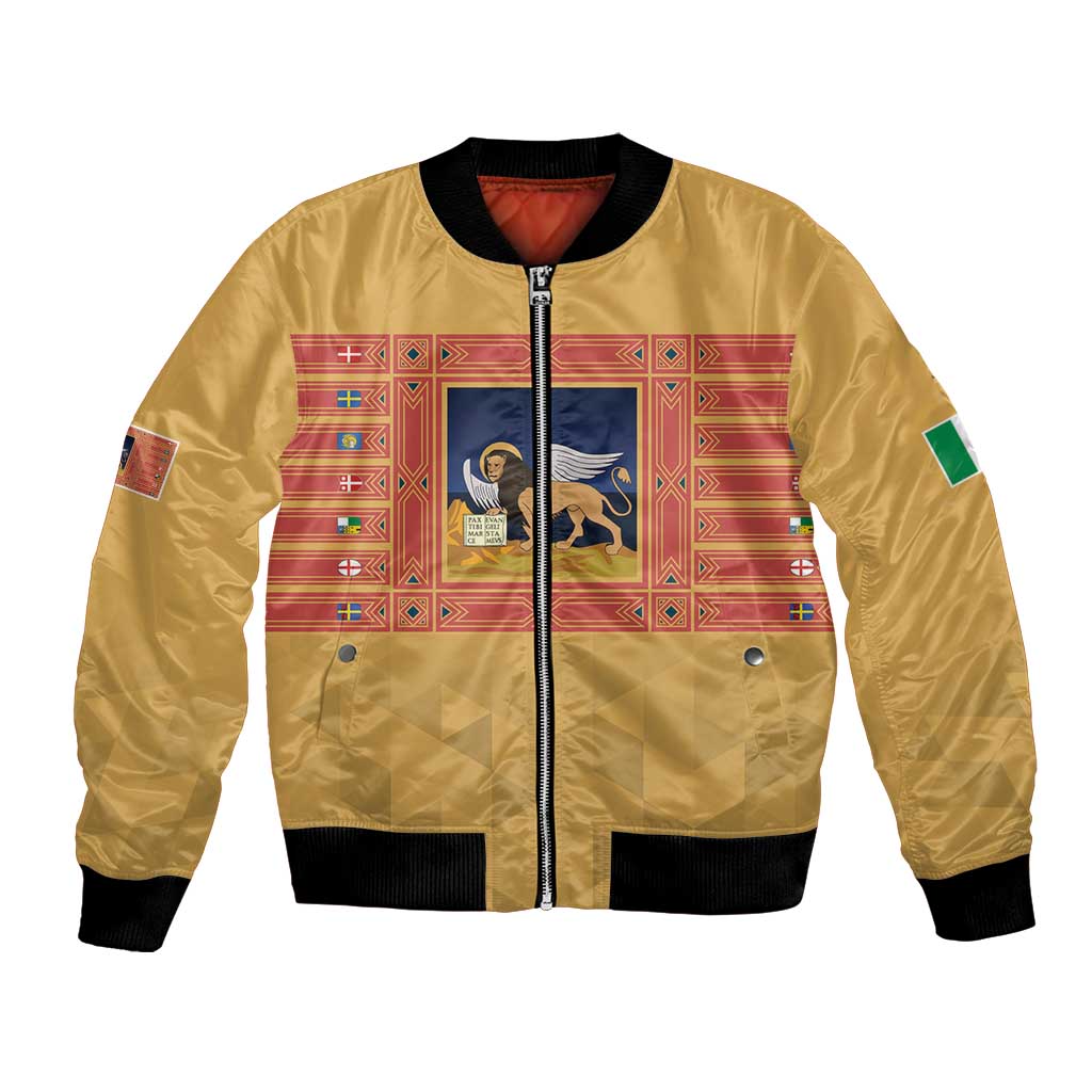 Personalized Italy Veneto Bomber Jacket Inspiration Flags Style