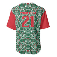 Mexico WC26 Custom Baseball Jersey Minimalist Aztec Eagle El Tricolor