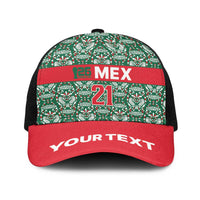 Mexico WC26 Custom Baseball Net Cap Minimalist Aztec Eagle El Tricolor
