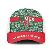 Mexico WC26 Custom Baseball Net Cap Minimalist Aztec Eagle El Tricolor