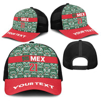 Mexico WC26 Custom Baseball Net Cap Minimalist Aztec Eagle El Tricolor