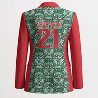 Mexico WC26 Custom Blazer Minimalist Aztec Eagle El Tricolor