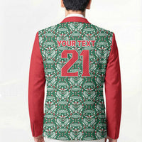 Mexico WC26 Custom Blazer Minimalist Aztec Eagle El Tricolor