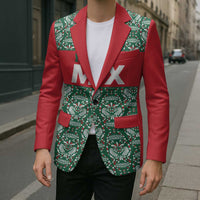 Mexico WC26 Custom Blazer Minimalist Aztec Eagle El Tricolor