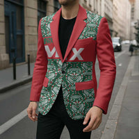 Mexico WC26 Custom Blazer Minimalist Aztec Eagle El Tricolor