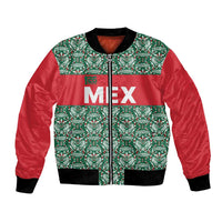 Mexico WC26 Custom Bomber Jacket Minimalist Aztec Eagle El Tricolor
