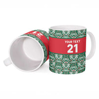 Mexico WC26 Custom Ceramic Mug Minimalist Aztec Eagle El Tricolor
