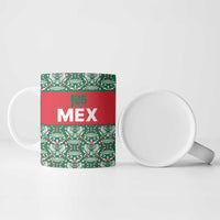 Mexico WC26 Custom Ceramic Mug Minimalist Aztec Eagle El Tricolor