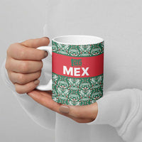 Mexico WC26 Custom Ceramic Mug Minimalist Aztec Eagle El Tricolor