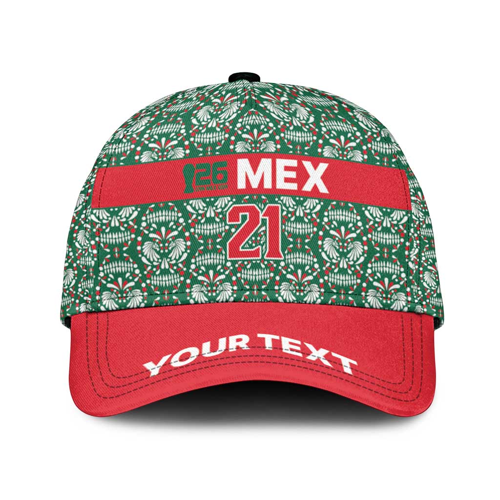 Mexico WC26 Custom Classic Cap Minimalist Aztec Eagle El Tricolor