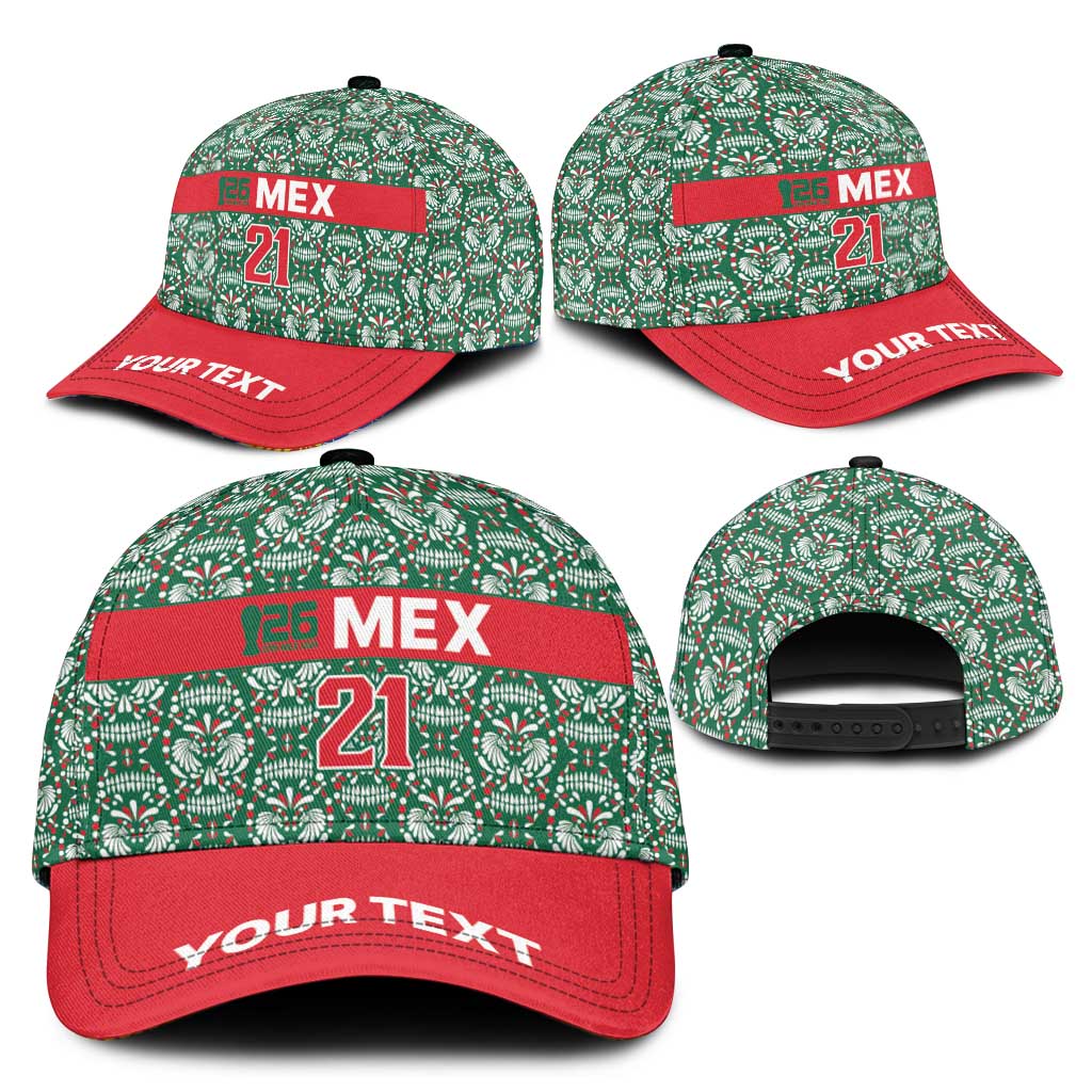 Mexico WC26 Custom Classic Cap Minimalist Aztec Eagle El Tricolor