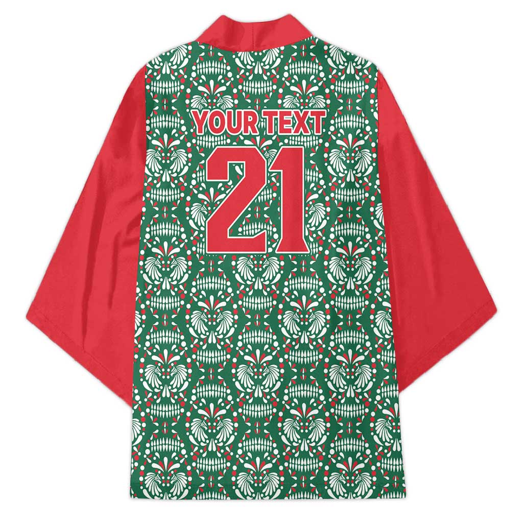 Mexico WC26 Custom Kimono Minimalist Aztec Eagle El Tricolor