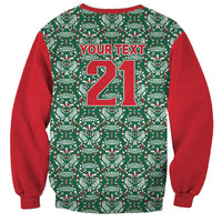 Mexico WC26 Custom Sweatshirt Minimalist Aztec Eagle El Tricolor