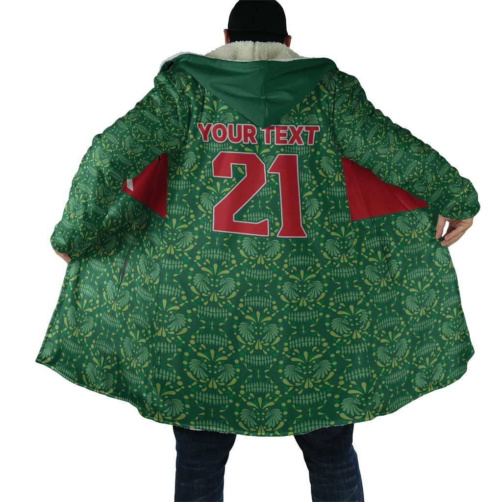 Mexico WC26 Custom Cloak Minimalist Aztec Eagle Green Color