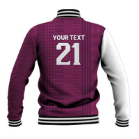 Qatar WC26 Custom Baseball Jacket Funny La'eeb with Arabic Pattern