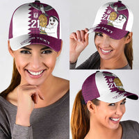 Qatar WC26 Custom Classic Cap Funny La'eeb with Arabic Pattern