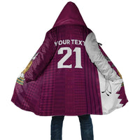Qatar WC26 Custom Cloak Funny La'eeb with Arabic Pattern