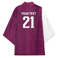 Qatar WC26 Custom Kimono Funny La'eeb with Arabic Pattern