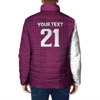 Qatar WC26 Custom Padded Jacket Funny La'eeb with Arabic Pattern