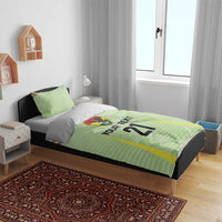 Bolivia Football Custom Bedding Set Wiphala Flag Pattern Spirit