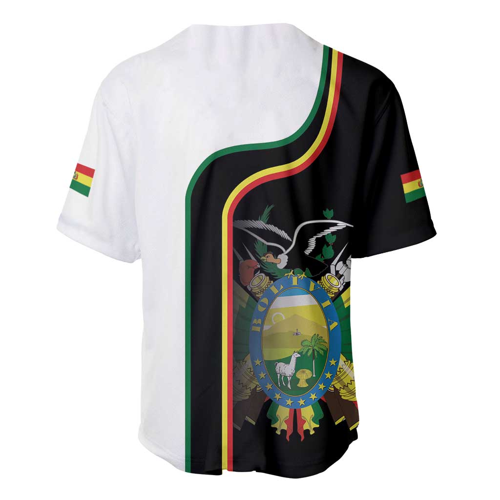 Bolivia Simple Coat of Arm Baseball Jersey