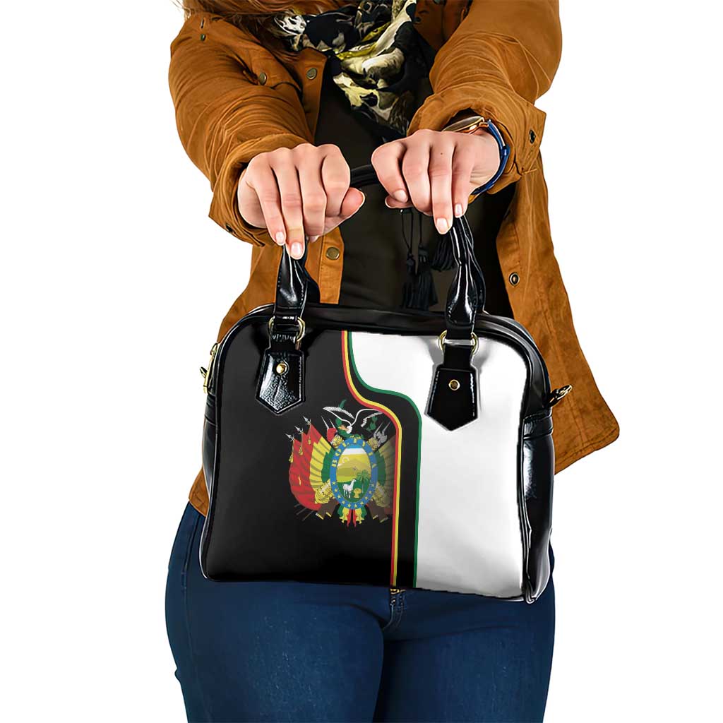 Bolivia Simple Coat of Arm Shoulder Handbag