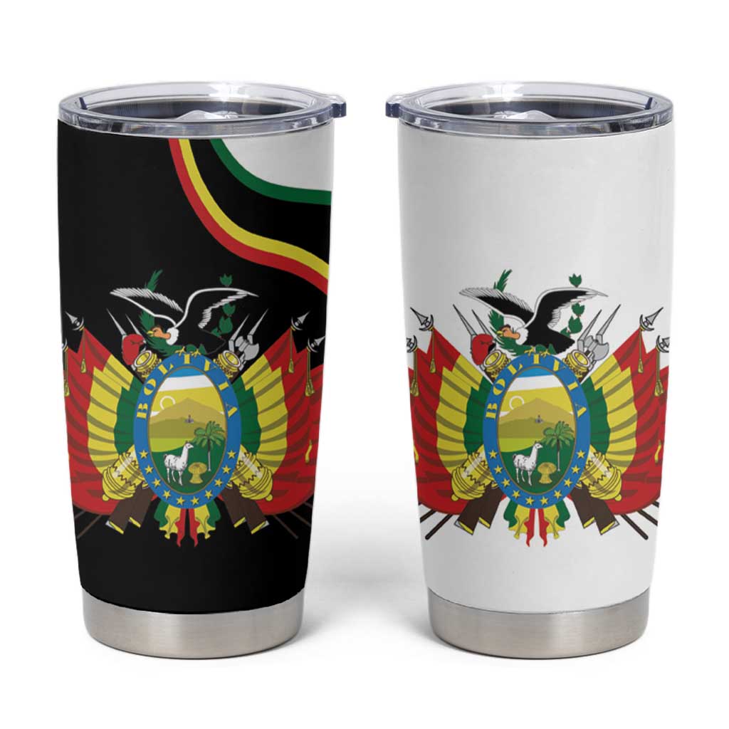 Bolivia Simple Coat of Arm Tumbler Cup