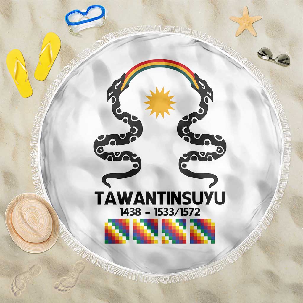 Inca Empire Tawantinsuyu Beach Blanket Realm of the Four Parts