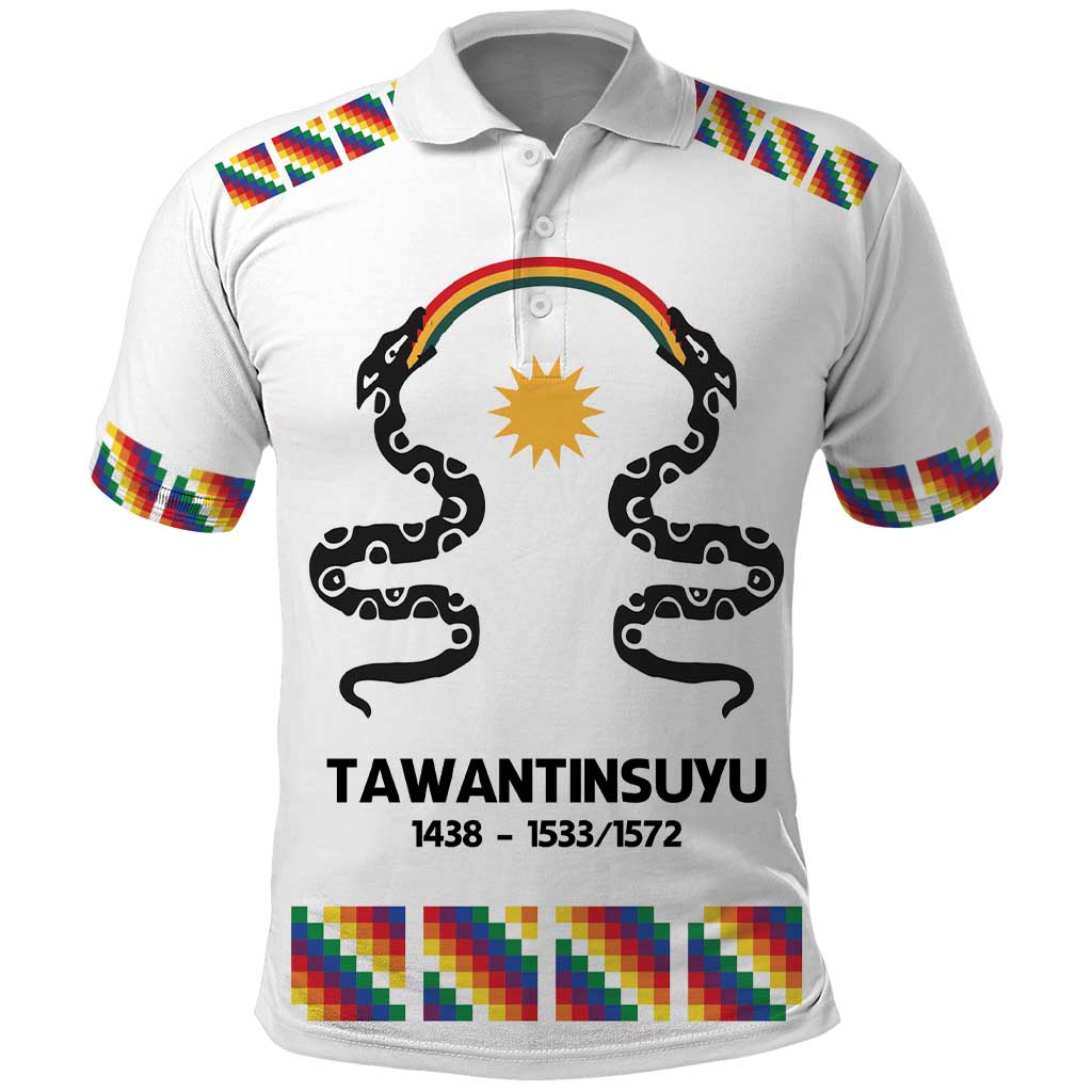 Inca Empire Tawantinsuyu Polo Shirt Realm of the Four Parts