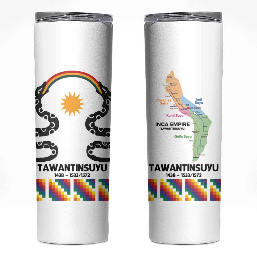 Inca Empire Tawantinsuyu Skinny Tumbler Realm of the Four Parts