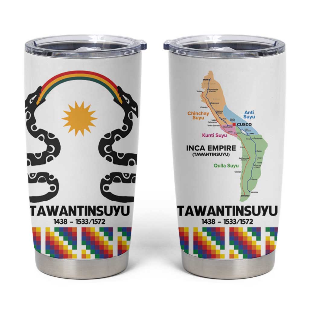 Inca Empire Tawantinsuyu Tumbler Cup Realm of the Four Parts