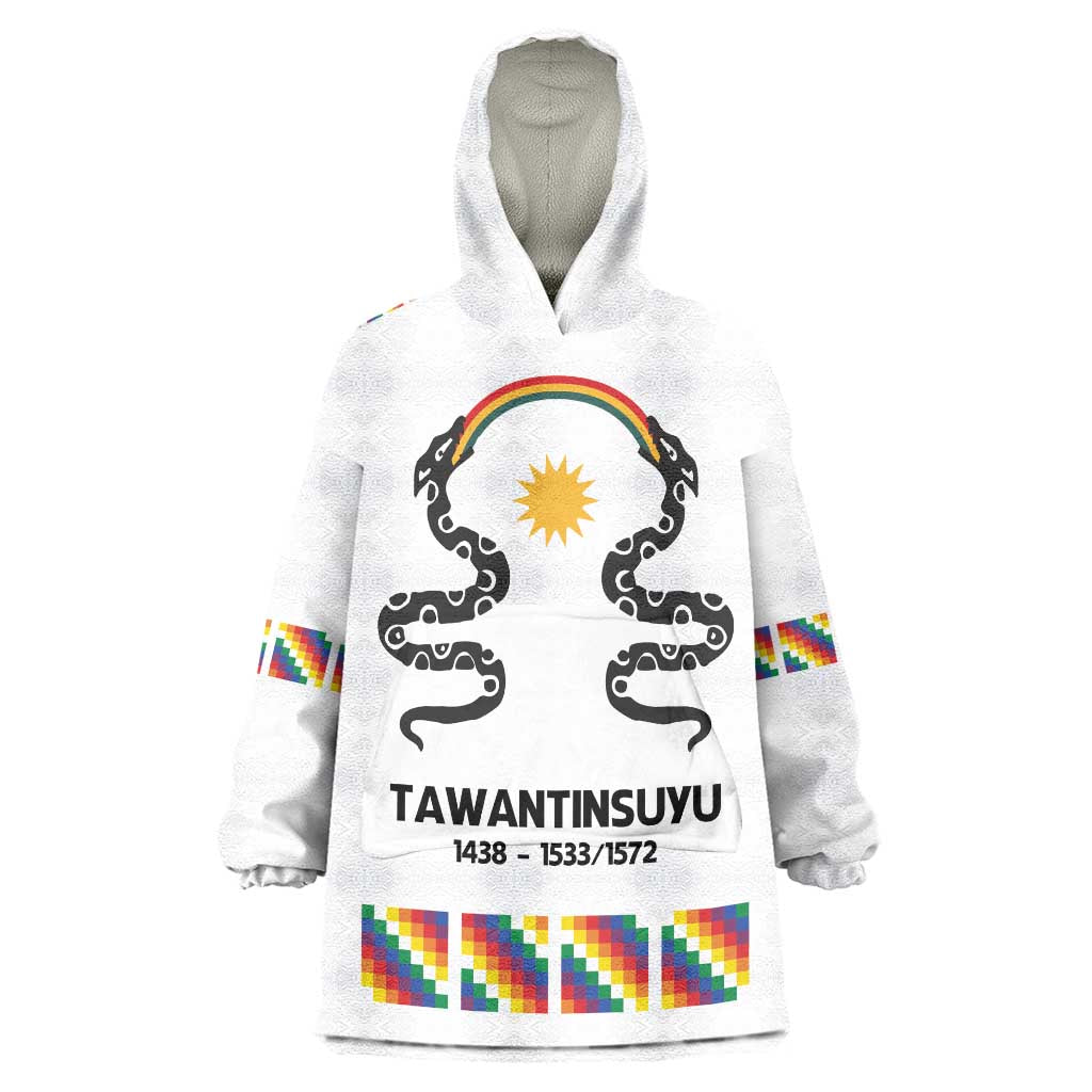 Inca Empire Tawantinsuyu Wearable Blanket Hoodie Realm of the Four Parts