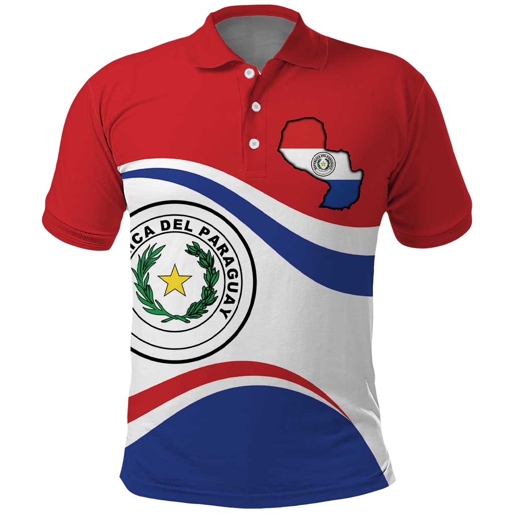 Paraguay Paz y justicia Polo Shirt Coat of arms of Paraguay