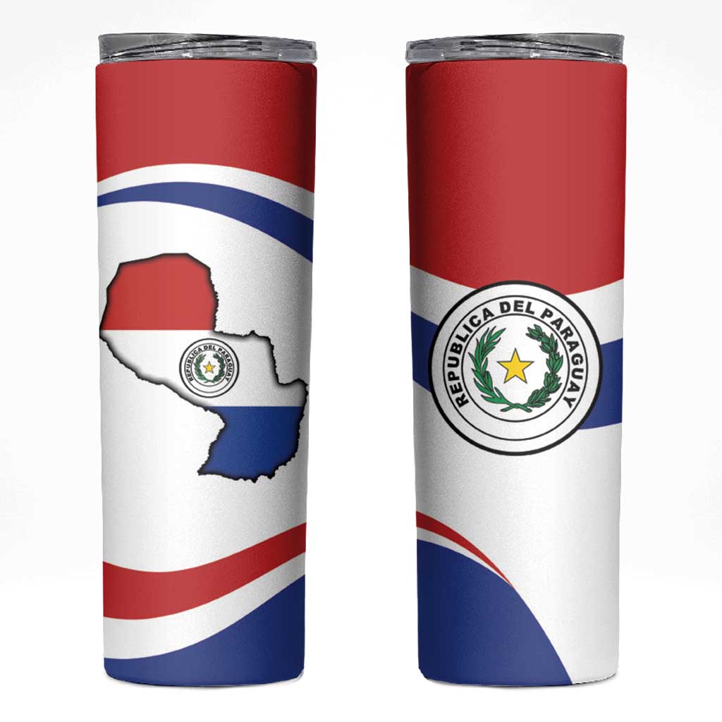 Paraguay Paz y justicia Skinny Tumbler Coat of arms of Paraguay