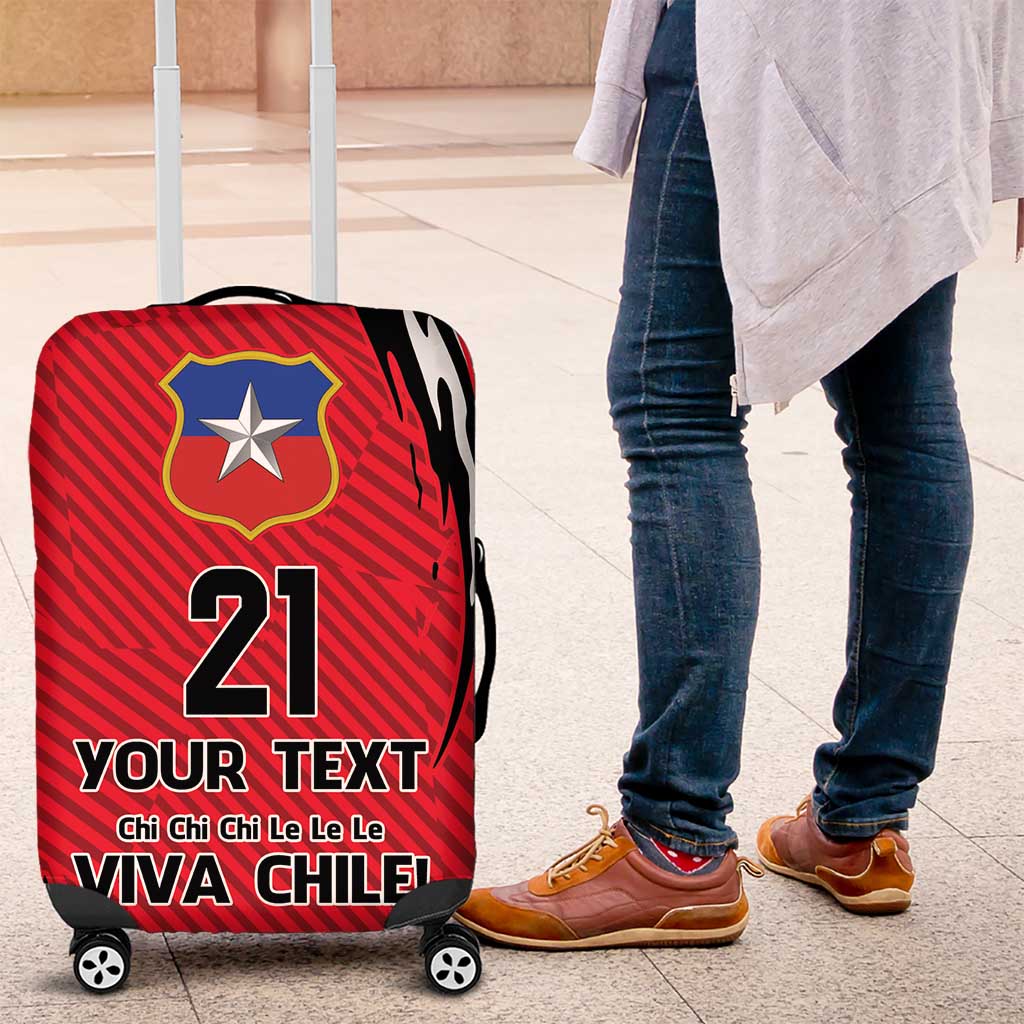 Chile Football Custom Luggage Cover Chi Chi Chi Le Le Le Viva Chile