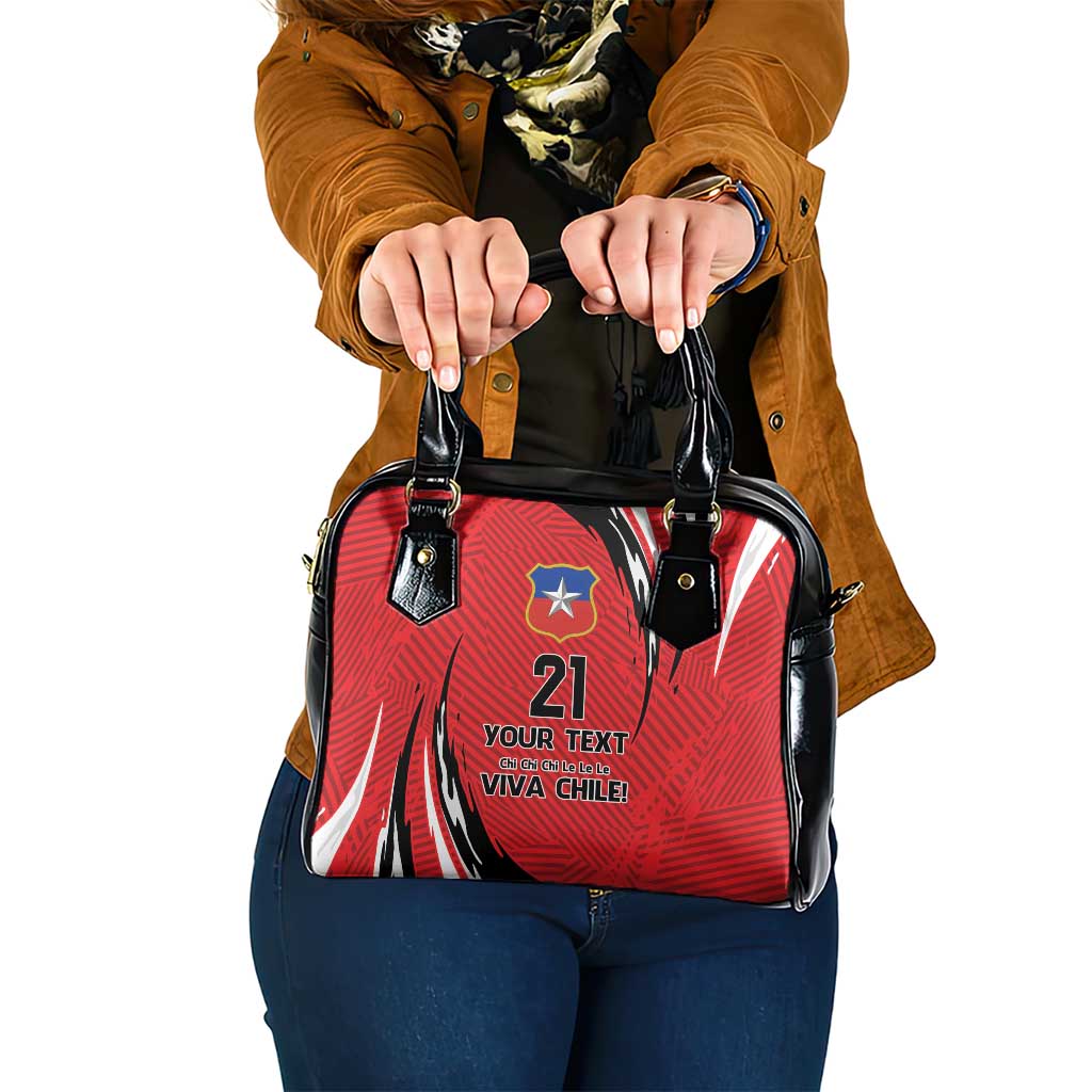 Chile Football Custom Shoulder Handbag Chi Chi Chi Le Le Le Viva Chile